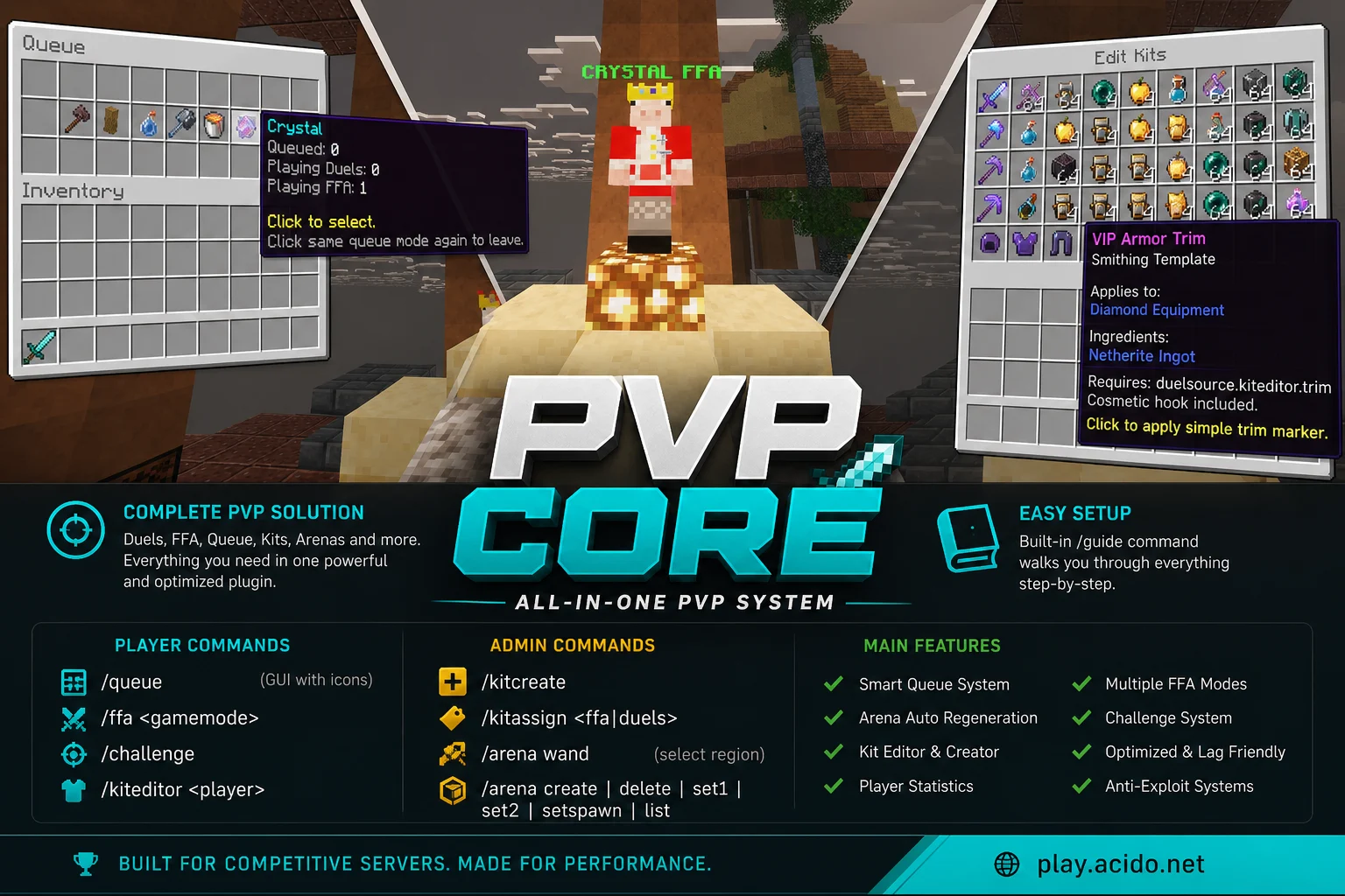 PVP CORE - All in one pvp plugin